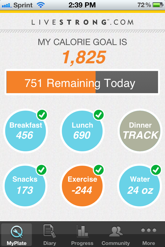 LIVESTRONG.COM - Calorie Tracker - Your Diet and Fitness Calorie Counter for Better Health iPhone